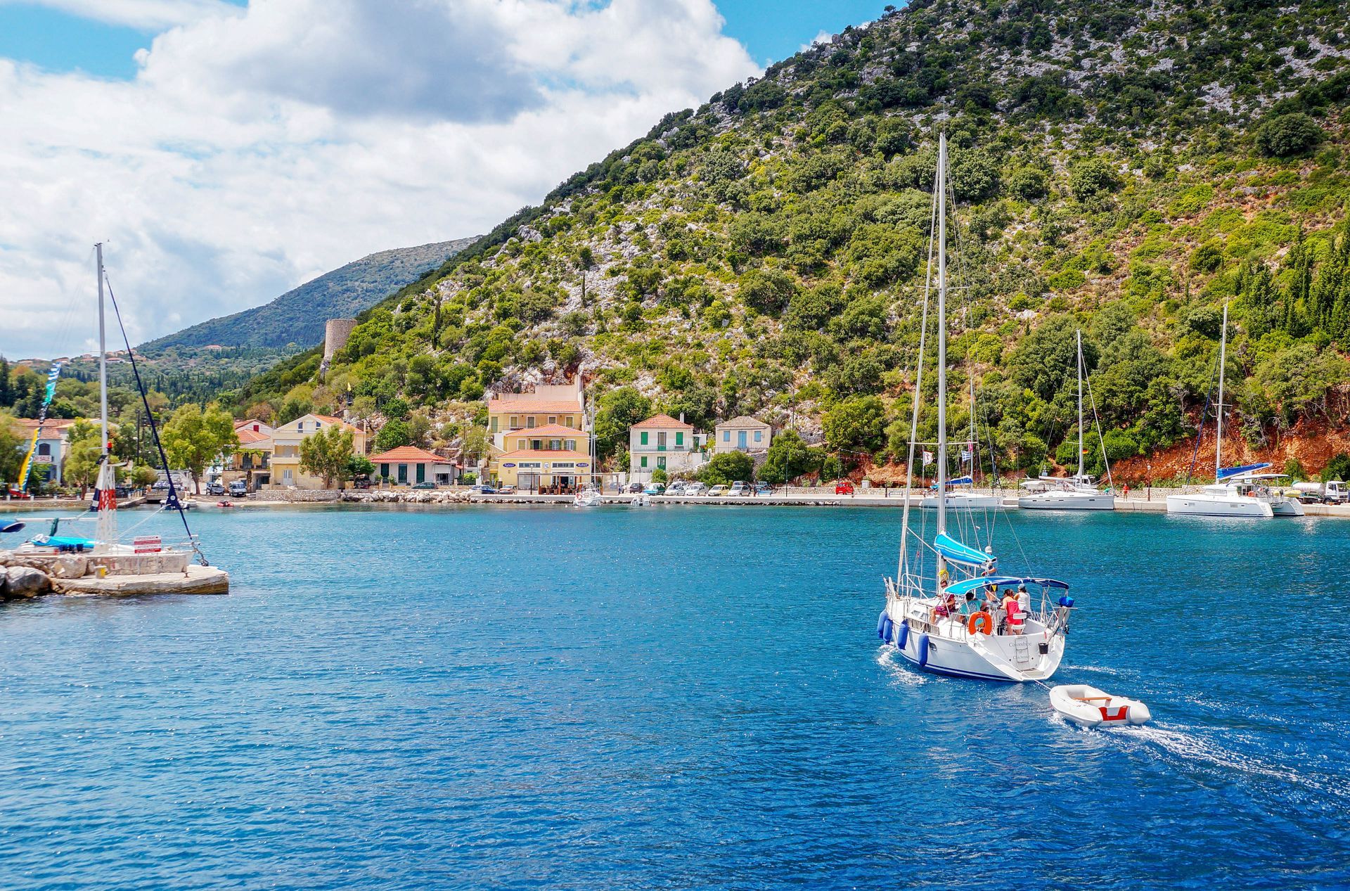 Ithaca - Legendary home of Odysseus, featuring pristine beaches, traditional villages, and rich history. Experience the magic of Homer's epic in stunning natural settings. - Greek island yacht charter destination with Aegean Gateaways