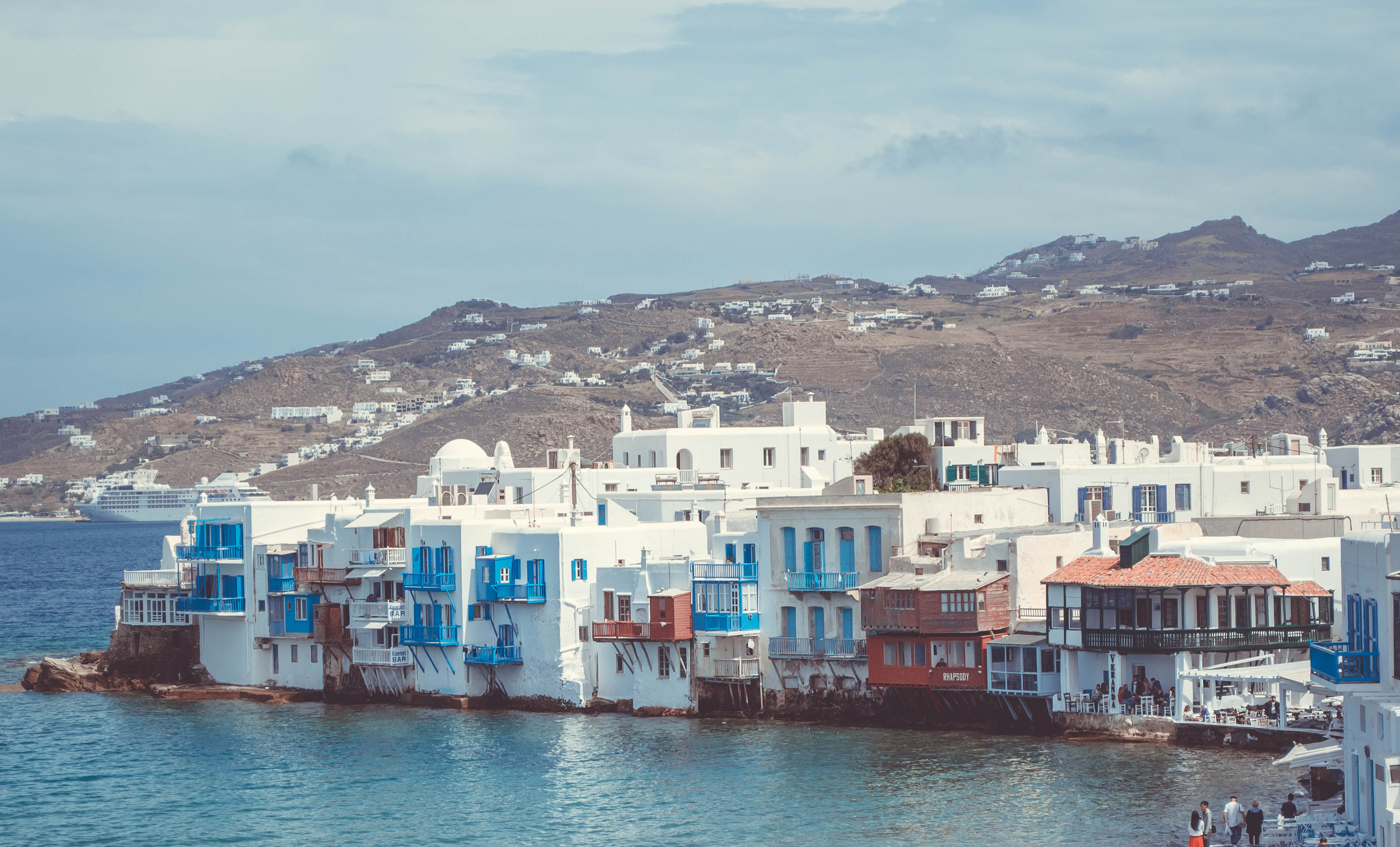 Mykonos - Iconic cosmopolitan island known for vibrant nightlife, stunning beaches, and charming white-washed architecture. Perfect for those seeking both relaxation and entertainment. - Greek island yacht charter destination with Aegean Gateaways