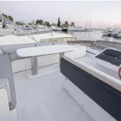 Aegean Gateaways crew members ensuring exceptional service during charter